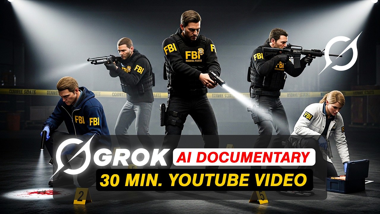I Made a 30 Minute Documentary Using ONLY Grok AI (100% Free)