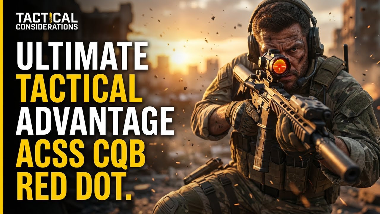 The Primary Arms MD-25 ACSS CQB Red Dot: The Ultimate Tactical Advantage