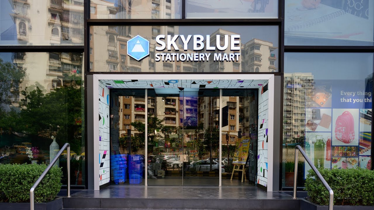 Skyblue Sationery Mart- Biggest Stationery Store of Gujarat