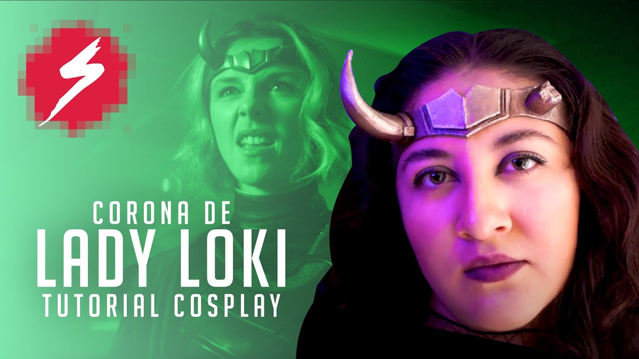 LADY LOKI: Corona para Cosplay de Goma EVA || Disney Plus || #SekkeiForja || Sekkei Cosplay