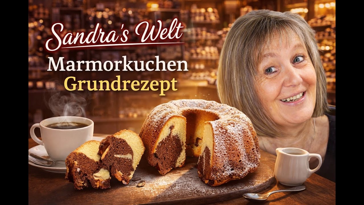 Saftiger Marmorkuchen einfach &ndash; das beste Grundrezept | Sandra&acute;s Welt
