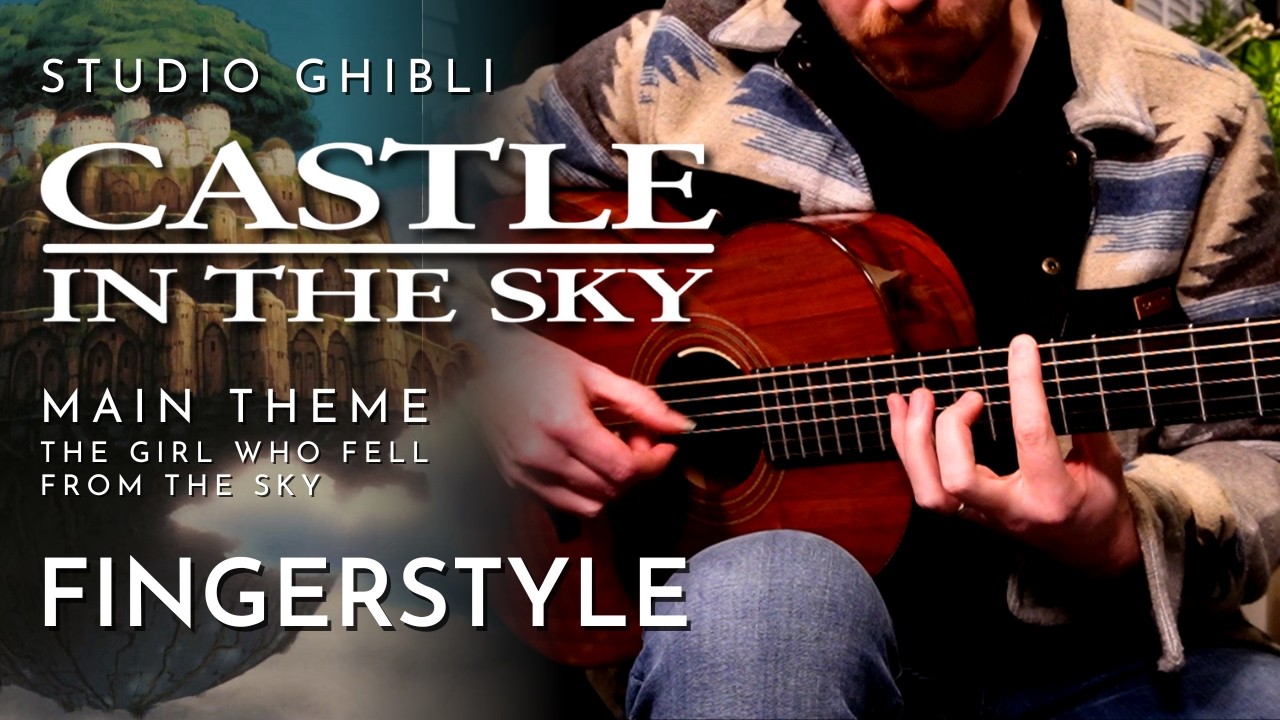 CASTLE IN THE SKY Theme - STUDIO GHIBLI - (Joe Hisaishi arr. Will McNicol) - TAB Available