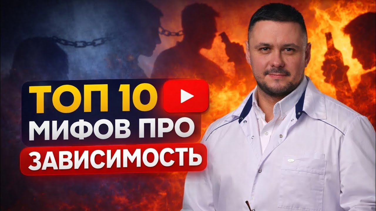 Топ 10 мифов про зависимость, о которых ты не знал!