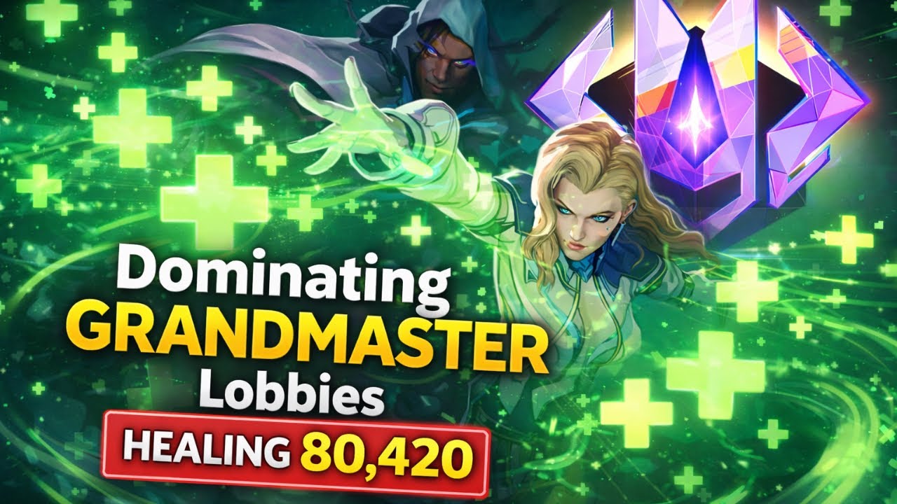 80,420 Healing In a Grandmaster Lobby - Marvel Rivals