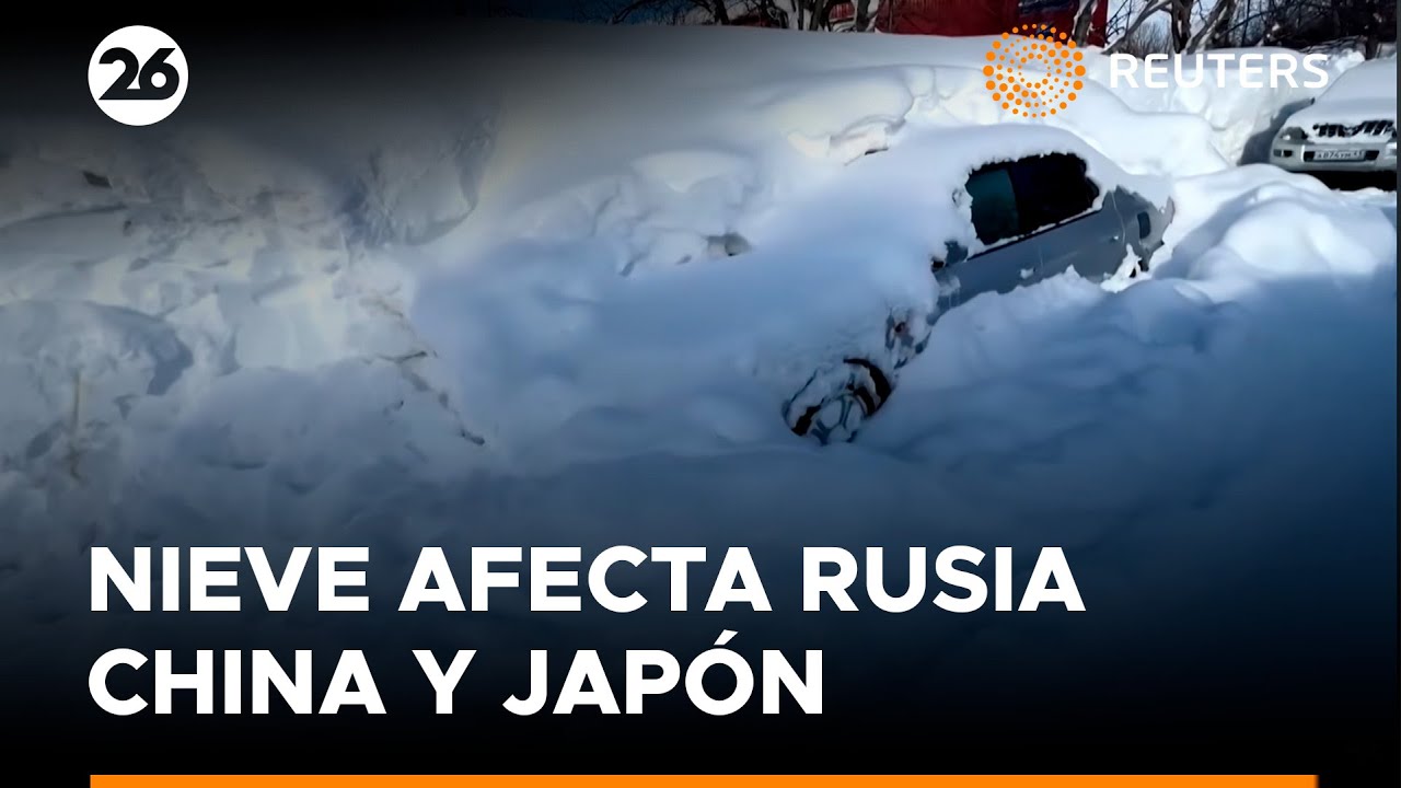 La nieve sepulta el Extremo Oriente ruso y afecta también al transporte en China y Japón | 