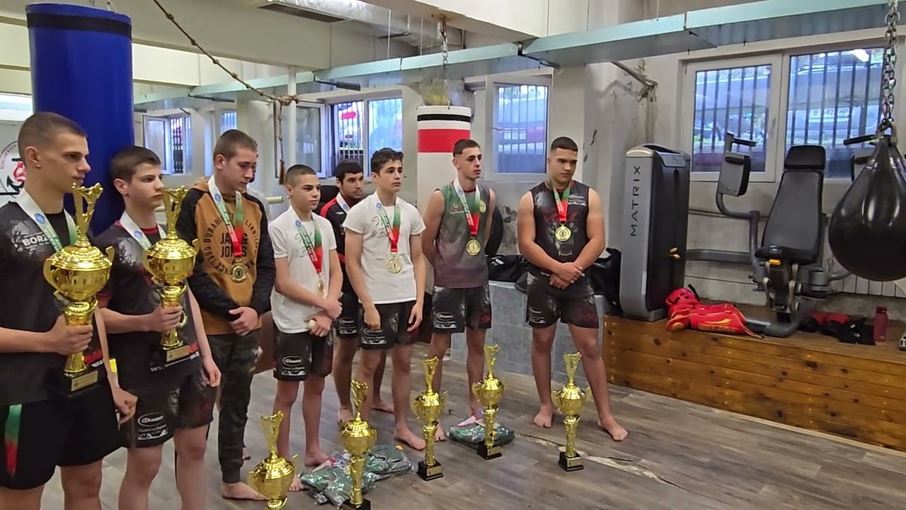 Днес посрещнахме нашите шампиони от Европейската купа по кикбокс