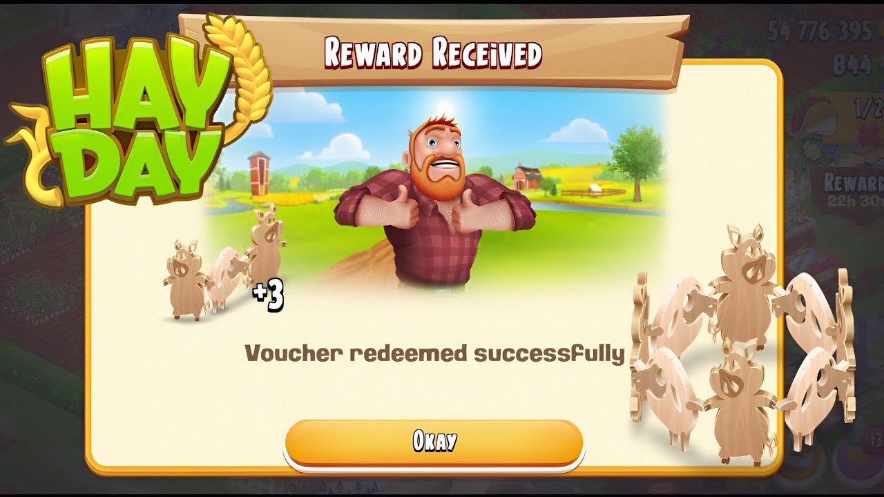 🎁 Hay Day - Claim your FREE Valentines Gift