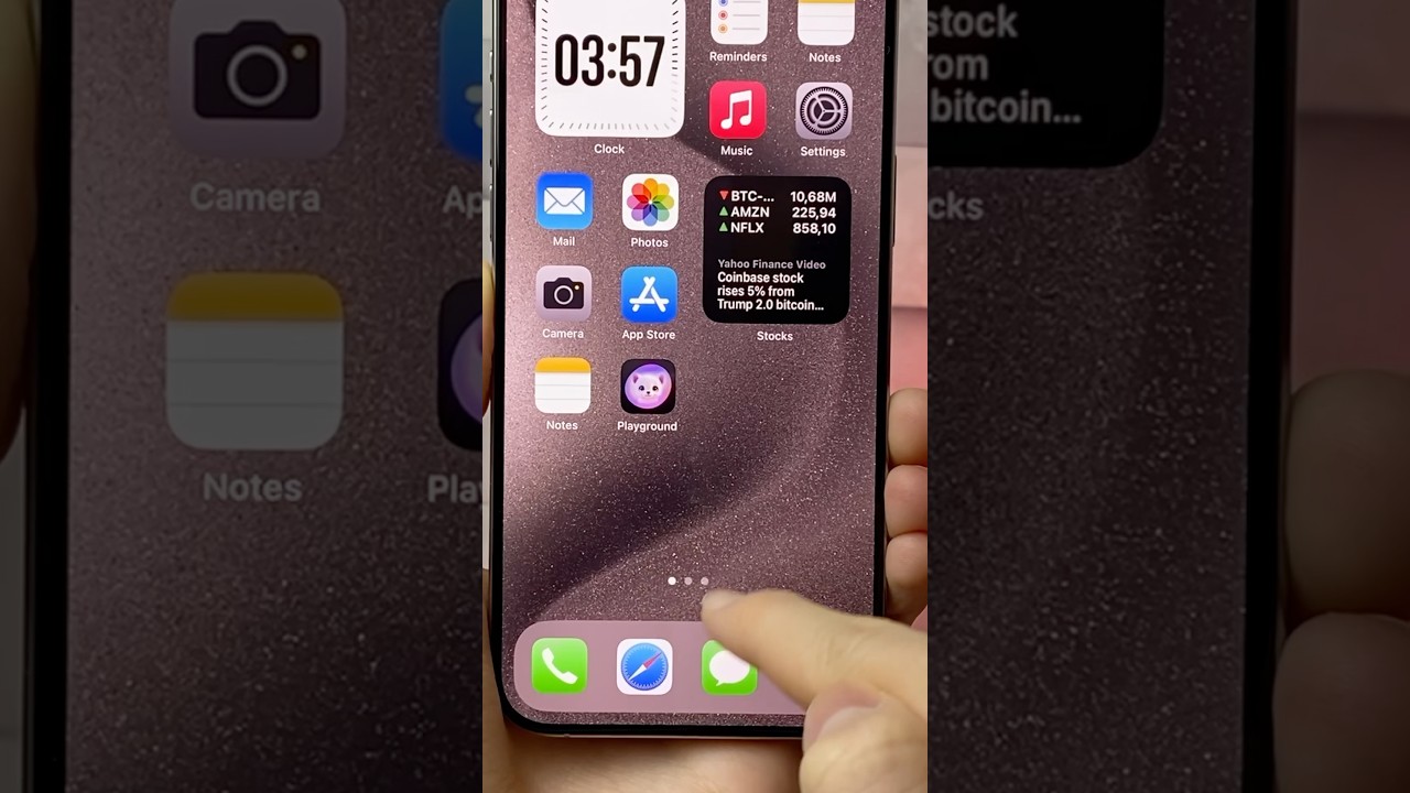 How to remove SEARCH on iPhone Home Screen #apple #iPhone #tips #tricks #technology