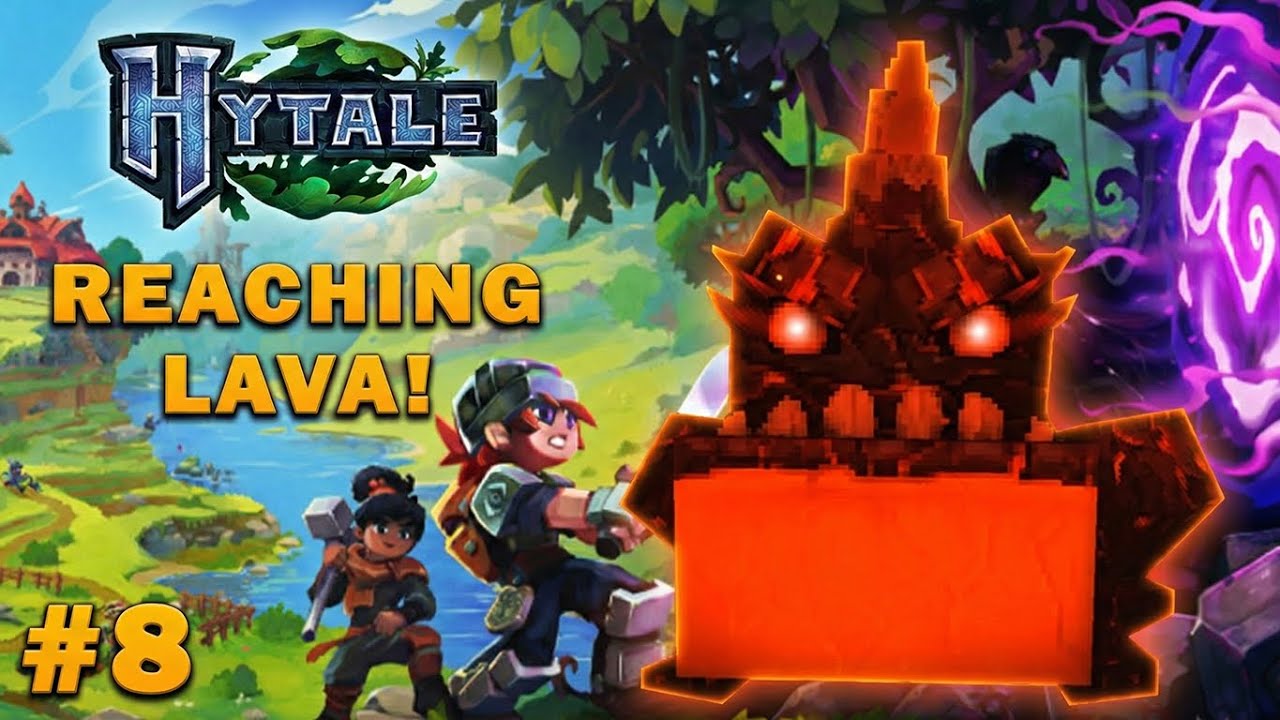 Hytale Let's Play - Part 8 - Reaching Lava