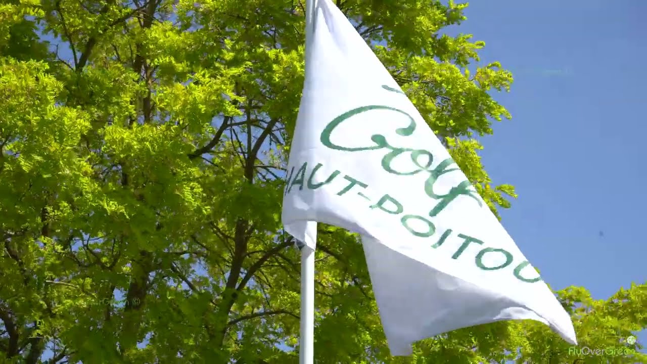 Golf Du Haut Poitou - drone aerial video - overview