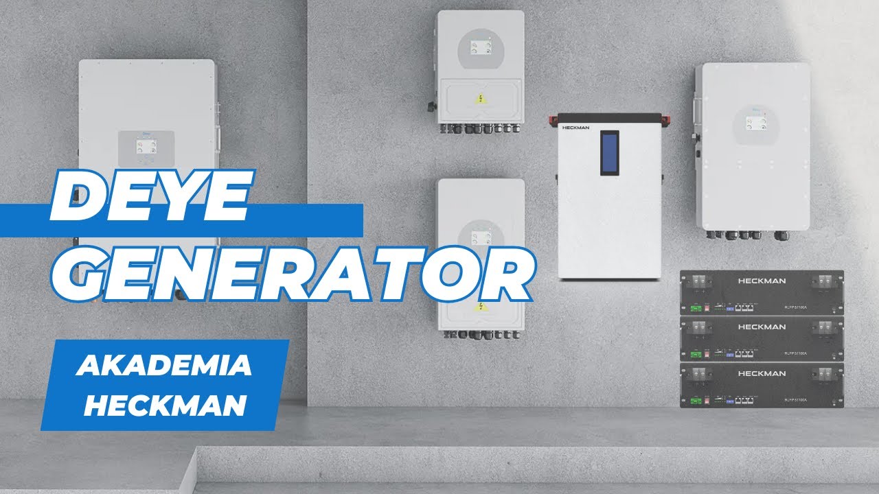 Konfiguracja Deye - Generator, jak podłączyć i ustawić parametry - PDF do pobrania w ↓komentarzach↓
