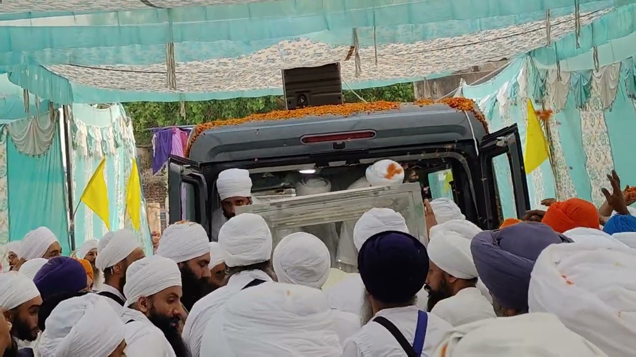 ANTIM YATRA SACH KHAND WASI SANT BABA BHAGWAN SINGH JI BEGOWAL JAL PARWAH SHRI BHIBOR SAHIB