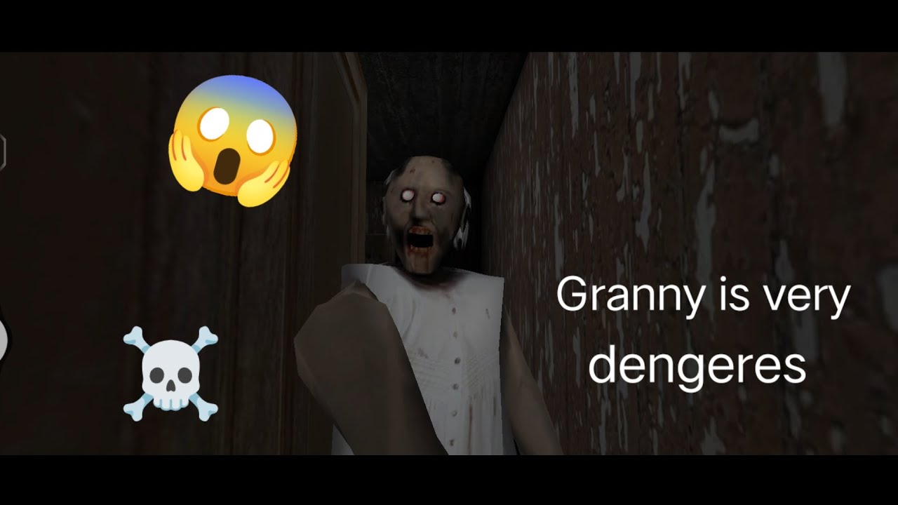 Granny horror house escape me but very dengeres granny game 😱😱🤔