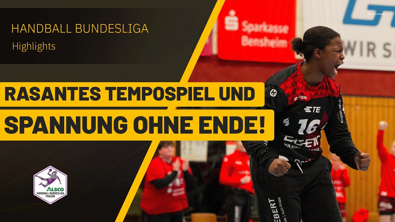 HBF: HSG Bensheim/Auerbach vs. Sport-Union Neckarsulm | Highlights | Sporteurope.TV Handball