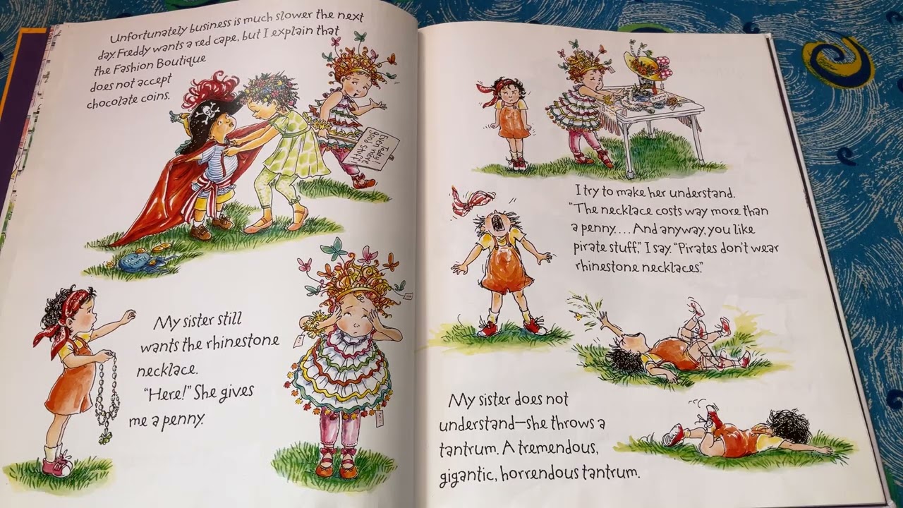 Fancy Nancy And The Fabulous Fashion Boutique (part 1) 