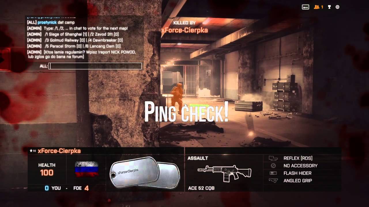 Battlefield 4 low ping Netcode footage