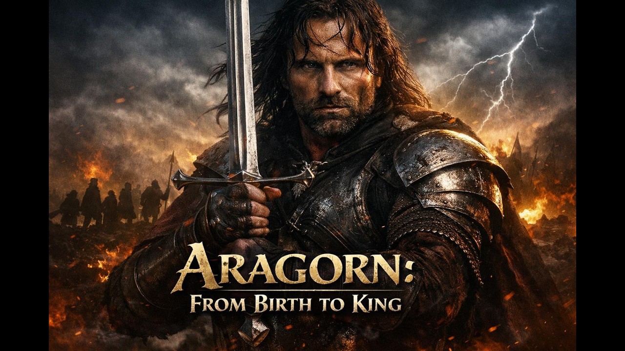 Aragorn: From Lost Heir to King of Gondor | The Epic Journey of Middle-earth’s Hero