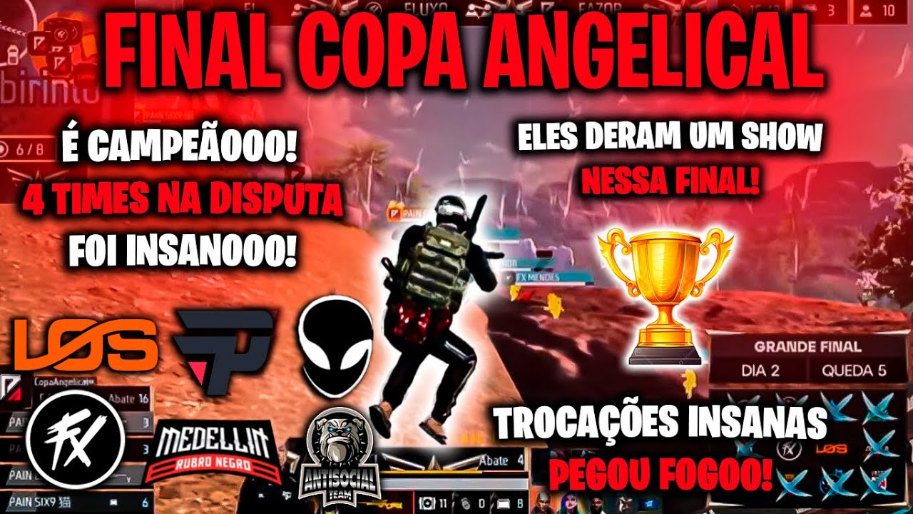 É CAMPEÃO! FAZ O P DOLLARS MDL FLUXO ALIEN ANTI! 4 TIMES BRIGANDO FOI ABSURDO! FINAL COPA ANGELICAL!