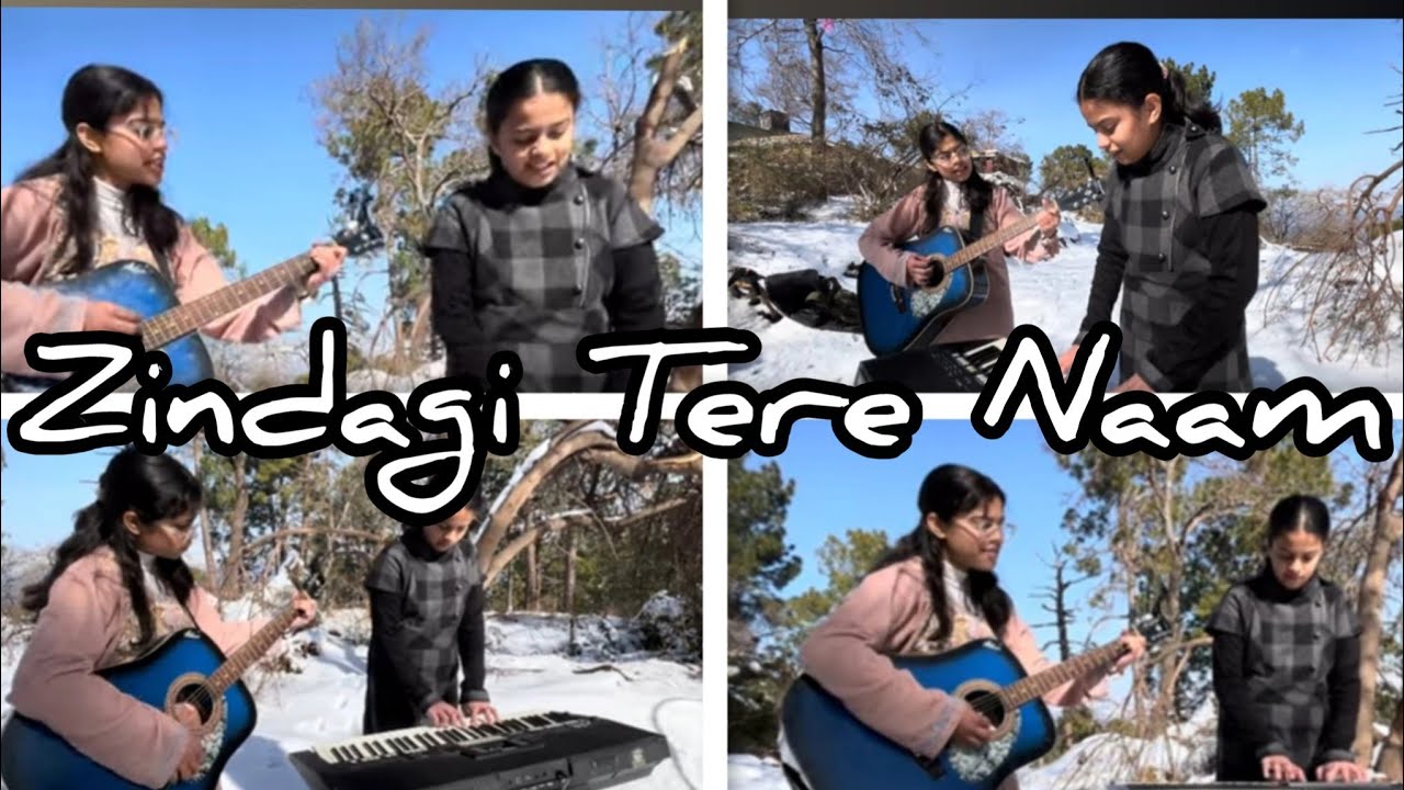 Zindagi tere naam | A cover by Lavanya and Ananya | Yodha | Vishal Mishra|