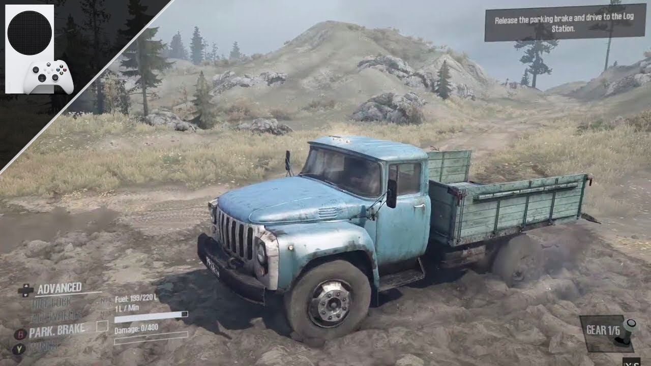 MudRunner Xbox Series S Gameplay [60fps]