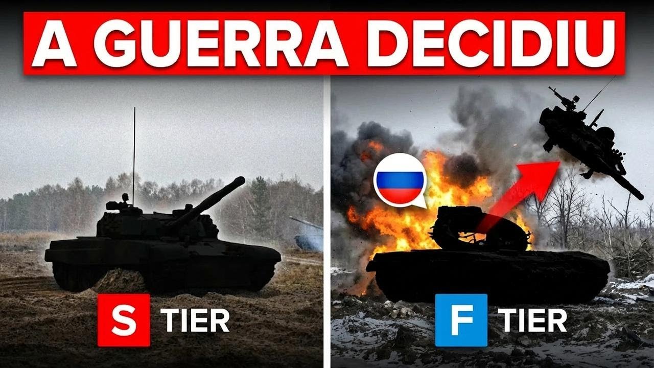 Guerra na Ucrânia revela qual é o verdadeiro tanque número 1
