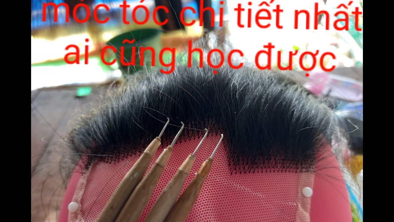 Kiếm tiền với nghề móc tóc giả tại nhà