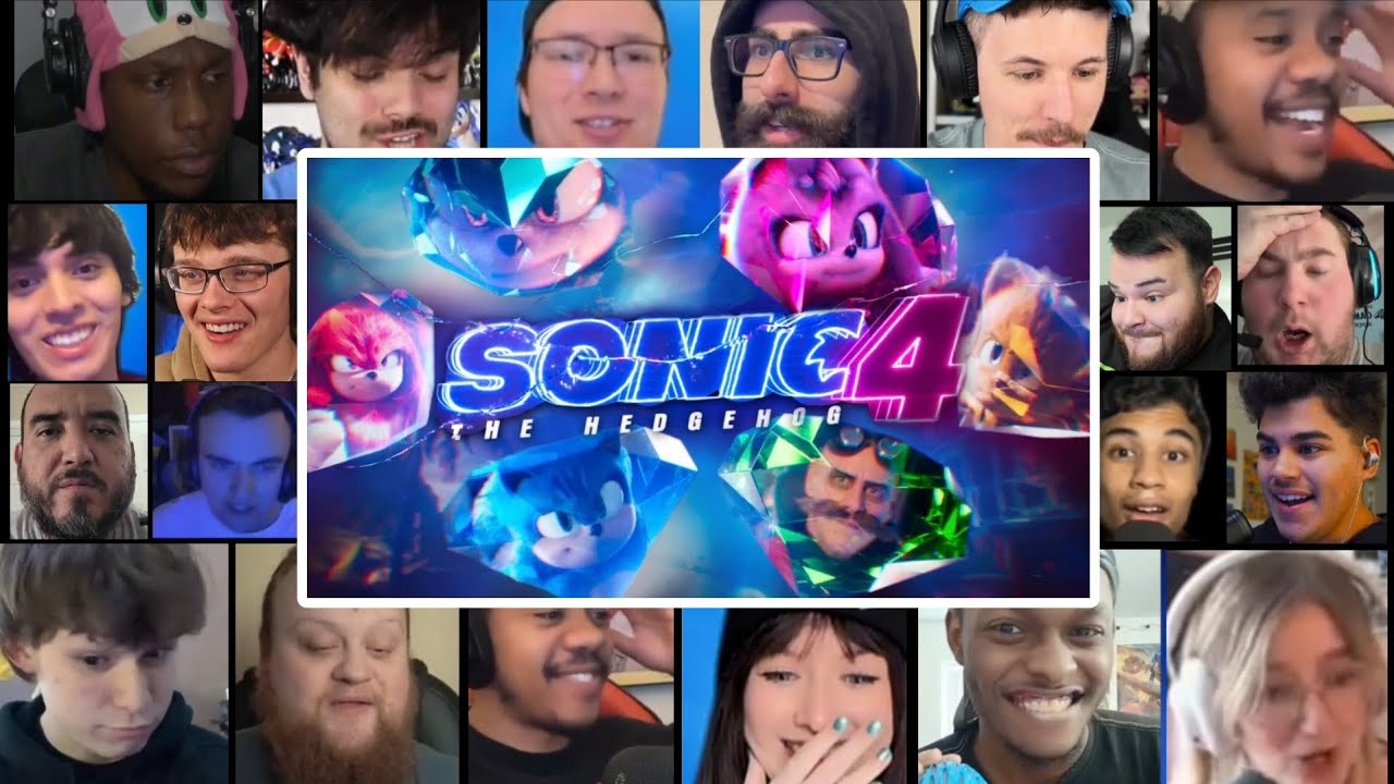 Sonic the Hedgehog 4 | Title Reveal | Reaction Mashup