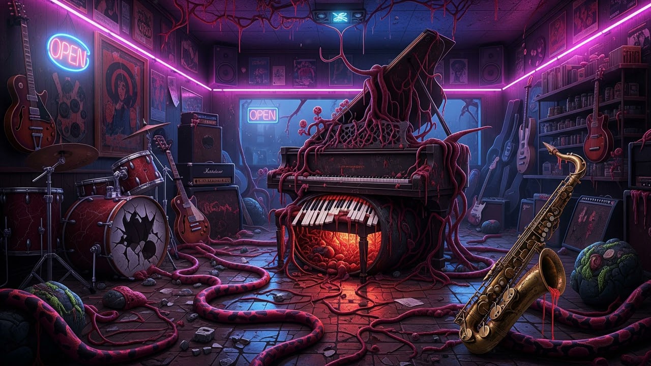 Beneath Neon Veils | Unraveling Dark Synth Mysteries
