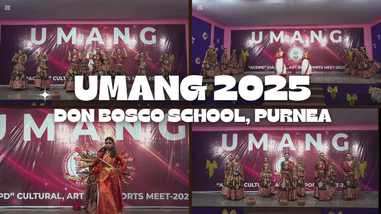 UMANG 2025 DON BOSCO SCHOOL PURNEA PERFORMANCE| Amaaz Faiz Vlogs 