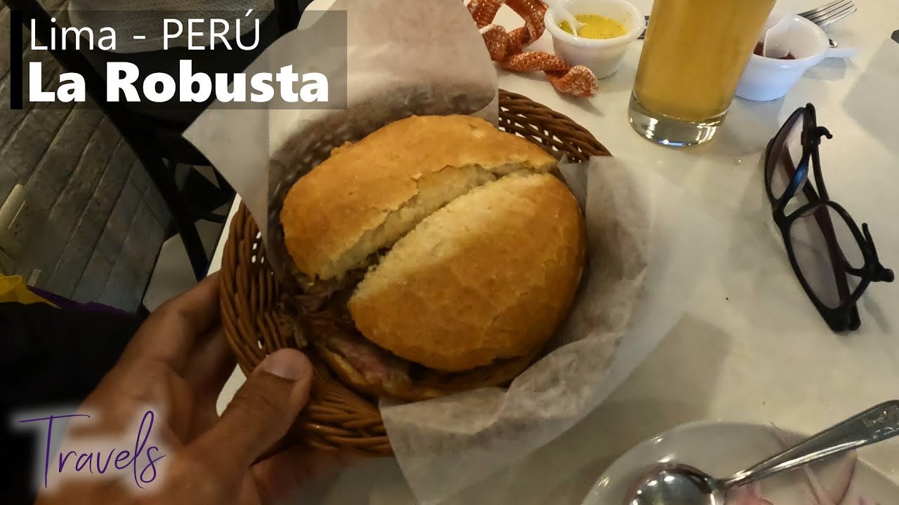 🍱 COMIMOS en🍴🥓 La ROBUSTA en LIMA 🇵🇪  PERU  🫰💰BARATO y muy😋🤤 RICO