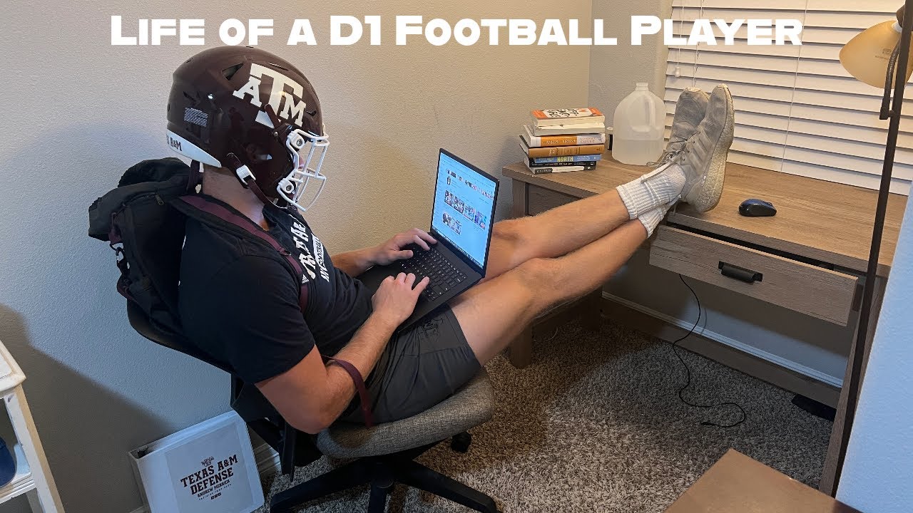 DAY IN THE LIFE D1 Texas A&M Football Player
