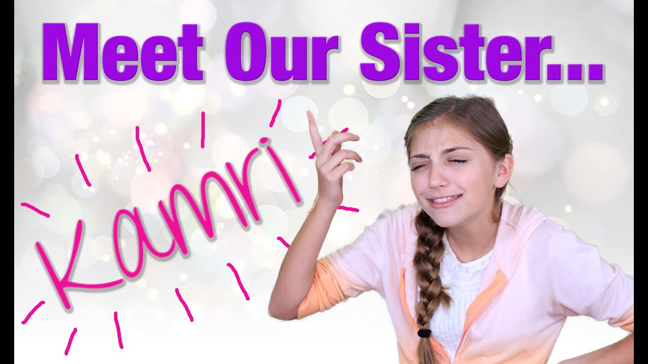 Meet Kamri Our Little Sister! | Brooklyn and Bailey