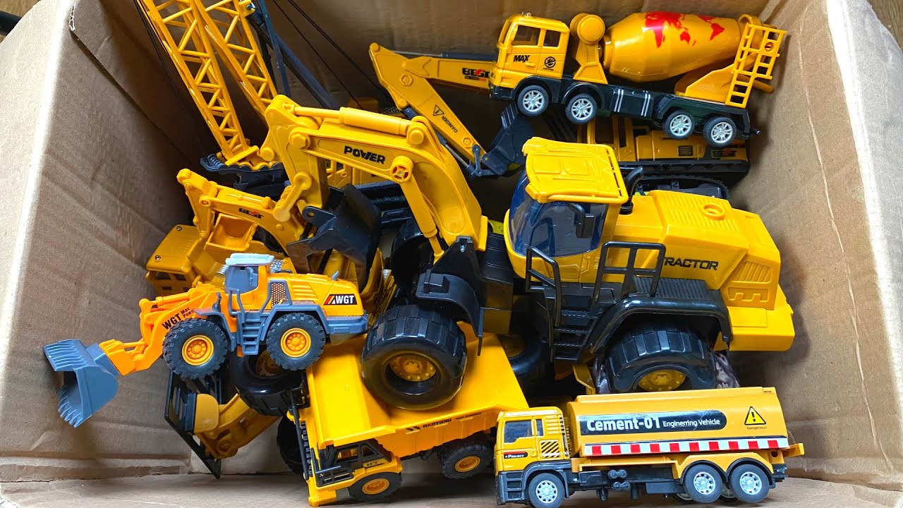 EXCAVATOR LESU ET30H, MEGA RC TRUCKS, RC TRACTORS, RC MACHINES COLLECTION!!KABOLITE K350-200 DIGGER