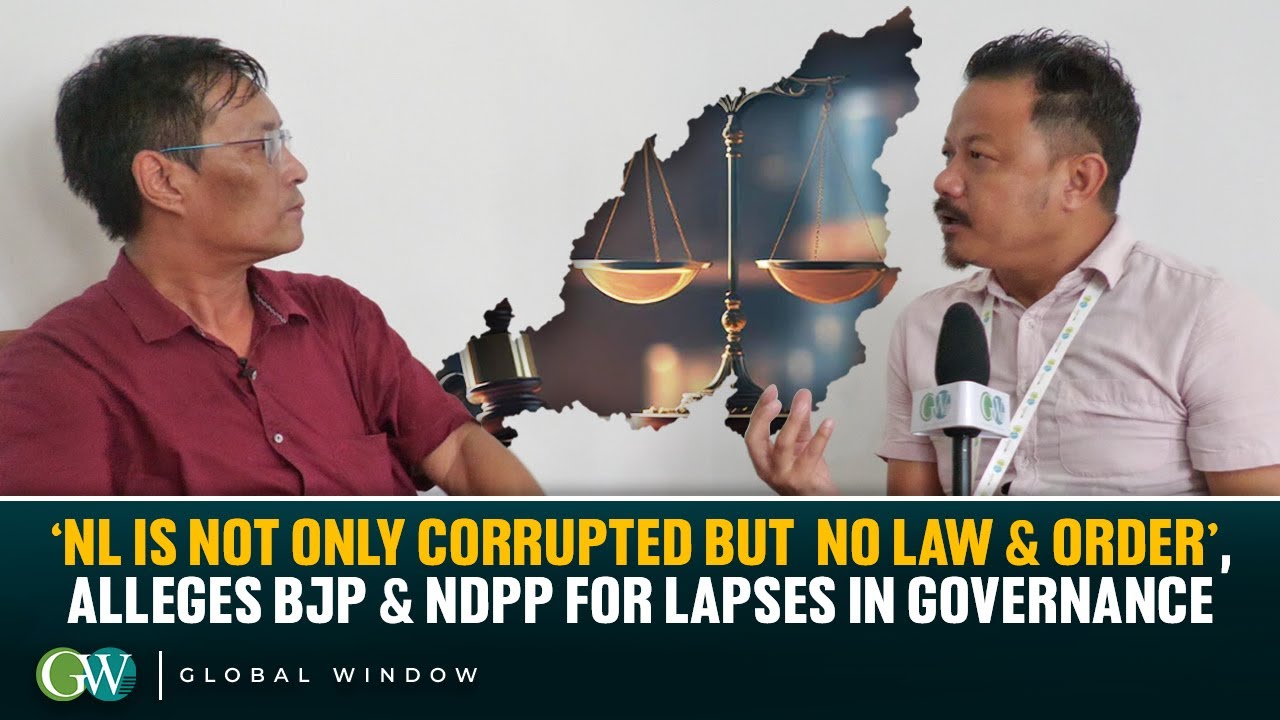 &lsquo;NL IS NOT ONLY CORRUPTED BUT  NO LAW & ORDER&rsquo;,  ALLEGES BJP & NDPP FOR LAPSES IN GOVERNANCE
