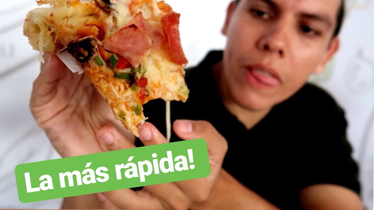 La PIZZA mas RAPIDA de toda BARRANQUILLA / Iro Ramirez 🍕