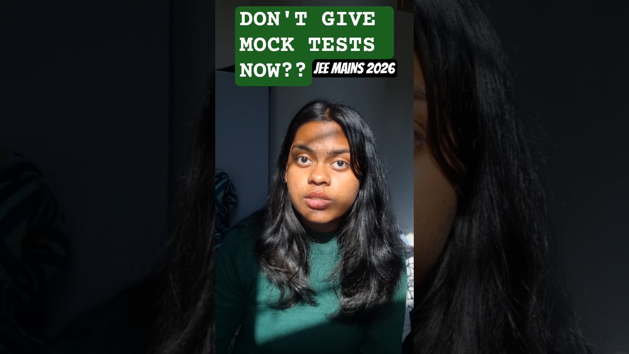 Best Coaching Mock tests🤔 JEE mains 2026| PYQ vs test? 