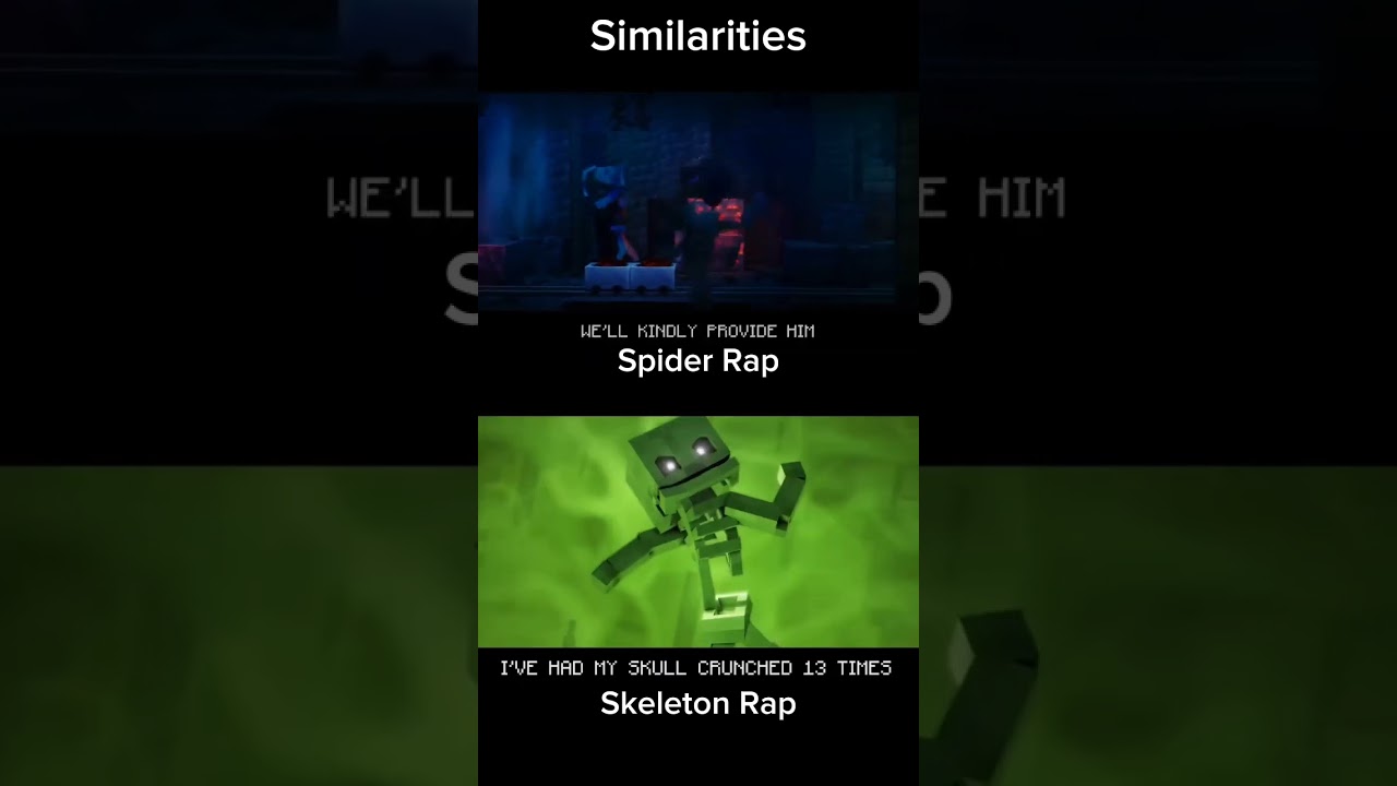 Similarities between Spider Rap and Skeleton Rap #danbull#skeleton#rap#spider#rap