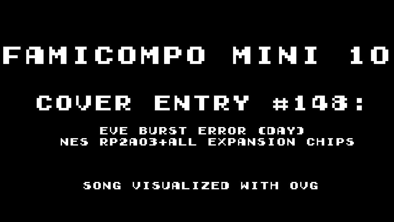 Famicompo Mini 10: EVE Burst Error - Day (Oscilloscope View)