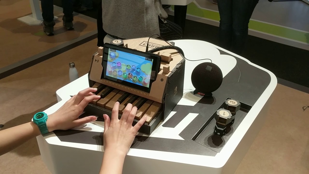 Nintendo Labo piano
