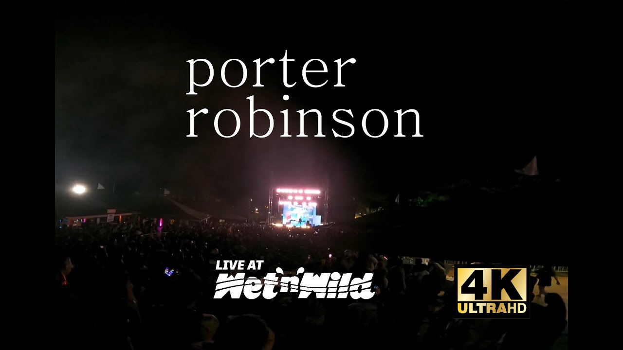 Porter Robinson Live at Wet'N'WIld Hawaii (4K reupload)