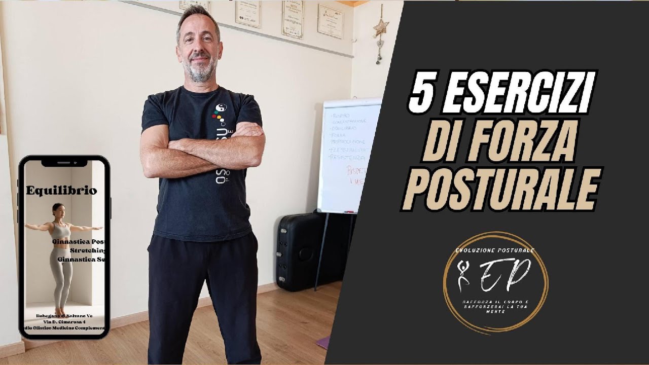 5 Esercizi forza Posturale