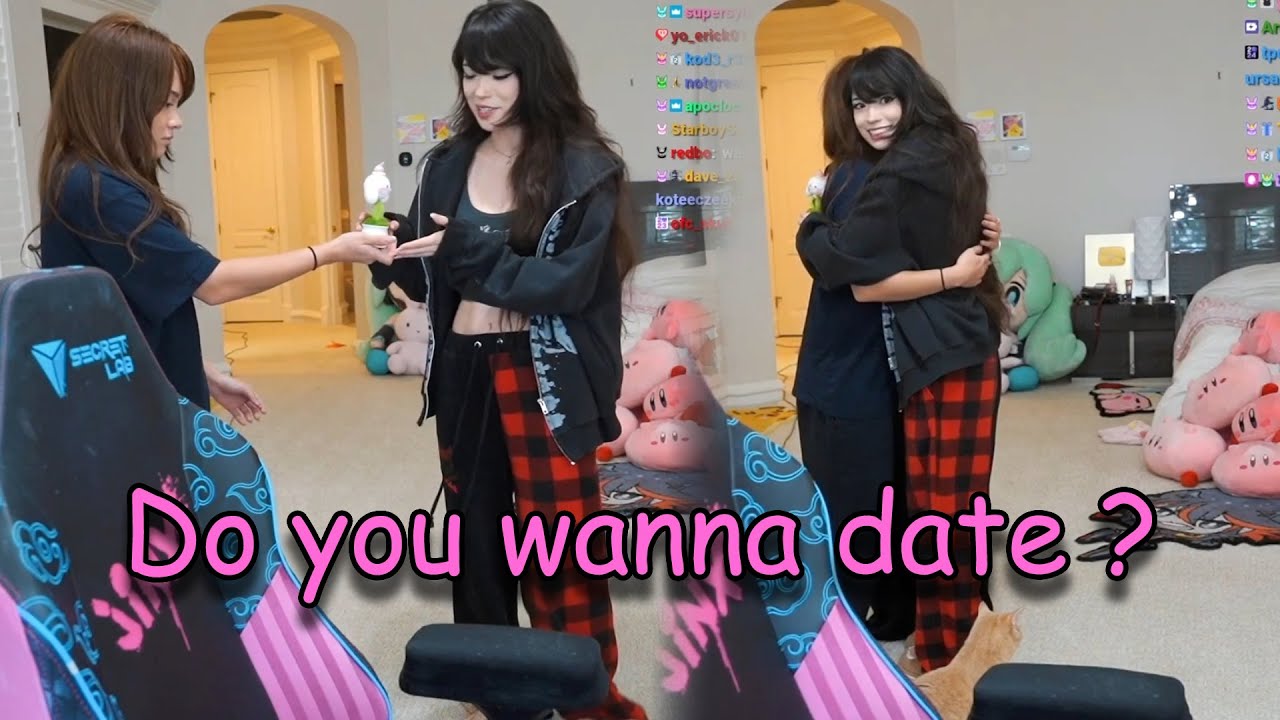 Emiru and Cinna flirting