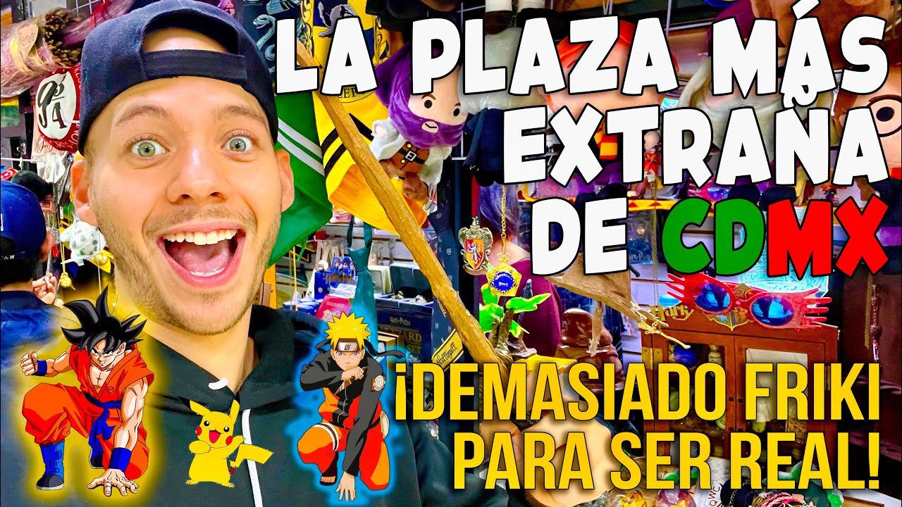 Mi PRIMERA VEZ en la FRIKI PLAZA de MÉXICO 🇲🇽 ¡No sabía que existía algo así!