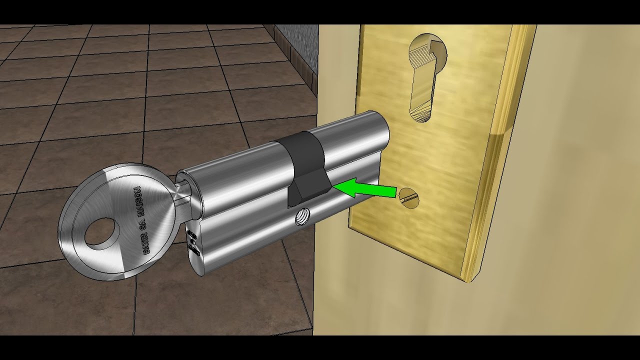 🔑✨ Tutoriel de Serrurerie : Comment Changer un Cylindre de Serrure de Porte ?