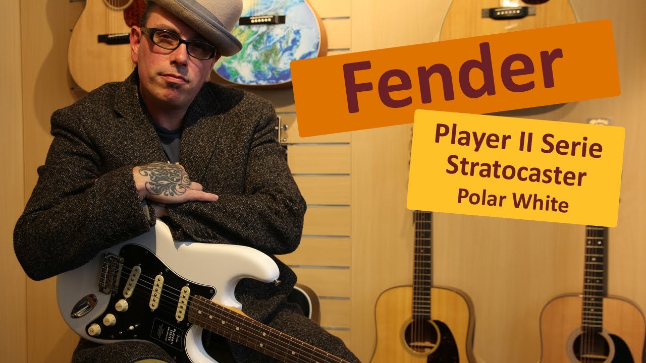 Fender Player II Strat Polar White | Played by The Bluestramp | Musik Bertram