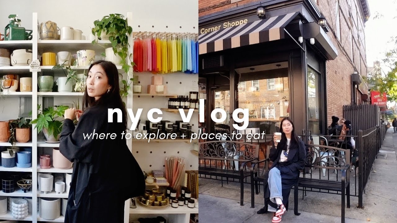 nyc vlog&mdash; where to explore & places to eat in QUEENS! 🌐
