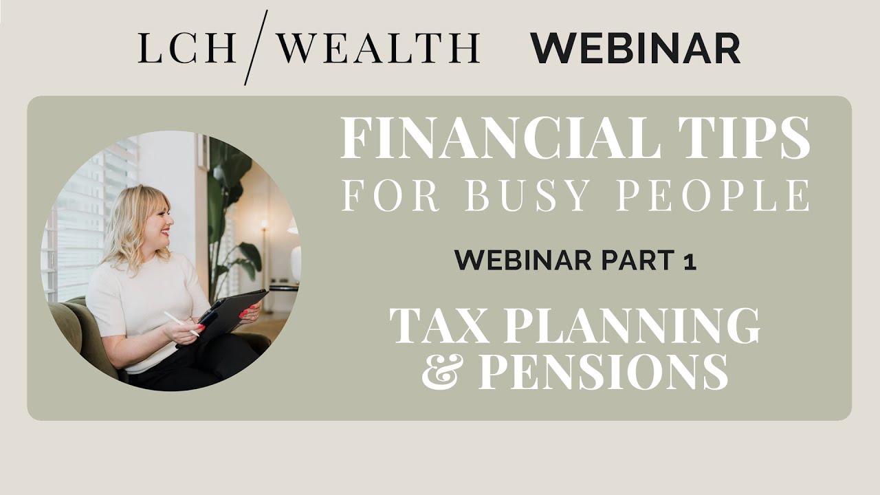 𝗙𝗜𝗡𝗔𝗡𝗖𝗜𝗔𝗟 𝗧𝗜𝗣𝗦 𝗙𝗢𝗥 𝗕𝗨𝗦𝗬 𝗣𝗘𝗢𝗣𝗟𝗘 - 𝗧𝗔𝗫 𝗣𝗟𝗔𝗡𝗡𝗜𝗡𝗚 & 𝗣𝗘𝗡𝗦𝗜𝗢𝗡𝗦 - 𝗪𝗘𝗕𝗜𝗡𝗔𝗥 𝗣𝗔𝗥𝗧 𝟭
