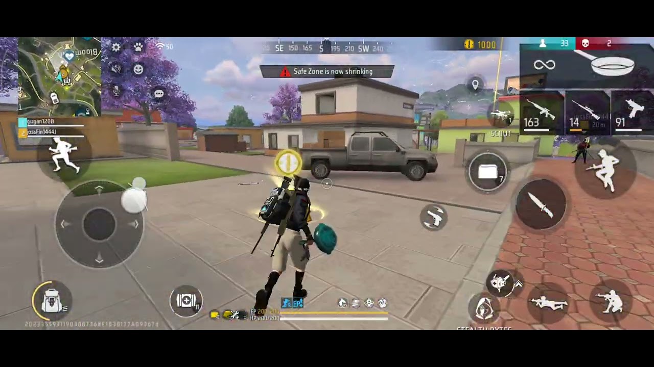 The power of free fire 🔥 bottle Royal only a chart