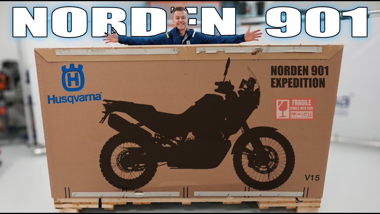 Распаковка и сборка Husqvarna Norden 901 Expedition 2024 года