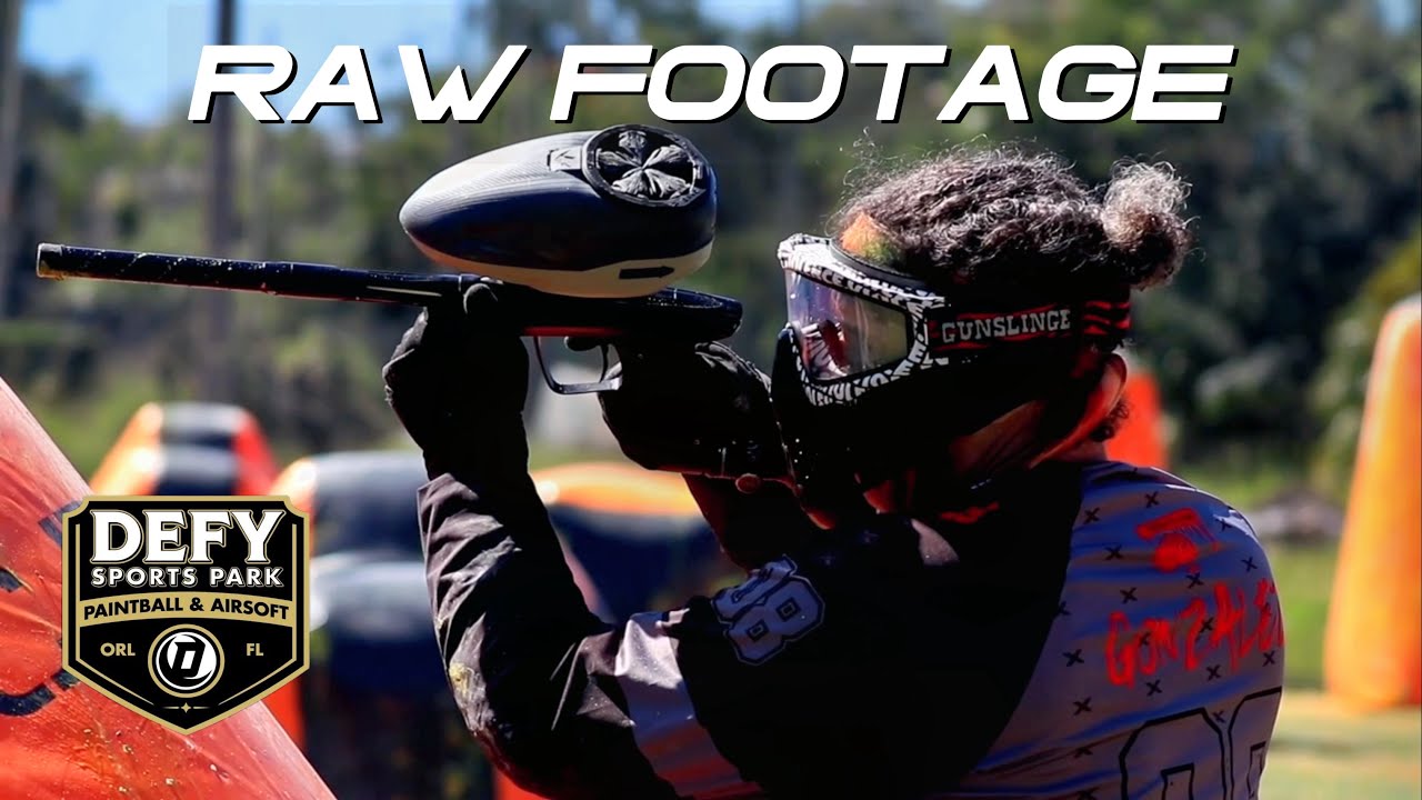 Raw Paintball Action en el nuevo Campo Carbón | Defy Sports Park FL  